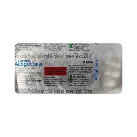 Acogut 300 ER Tablet .